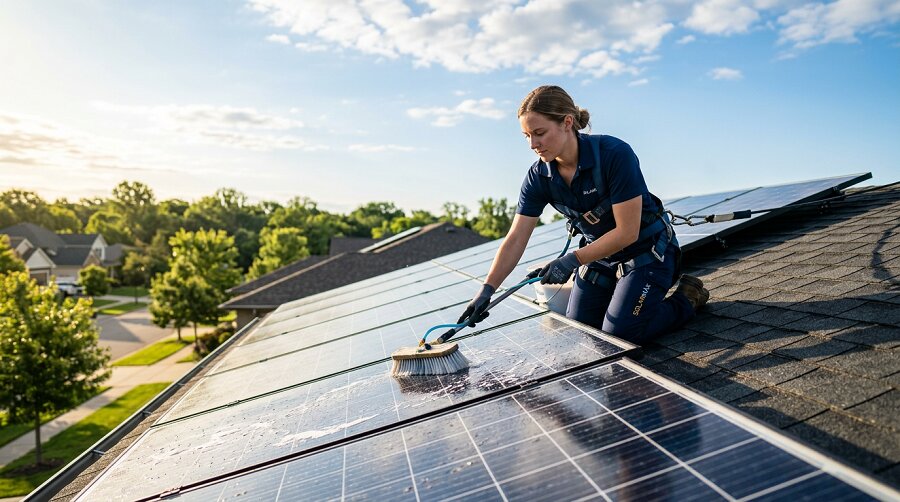 Recommended Solar Panel Maintenance Schedule and Best Practices